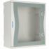 TAIS CUBE masszív falonkívüli műanyag (GRP) elosztószekrény - átlátszó ajtóval - SIZE 3  TAIS CUBE masszív falonkívüli műanyag (GRP) elosztószekrény - átlátszó ajtóval - SIZE 3
