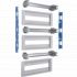 TAIS CUBE eloszt�t�bla szerel� k�szlet DIN kalaps�nes szerel�shez - SIZE 3